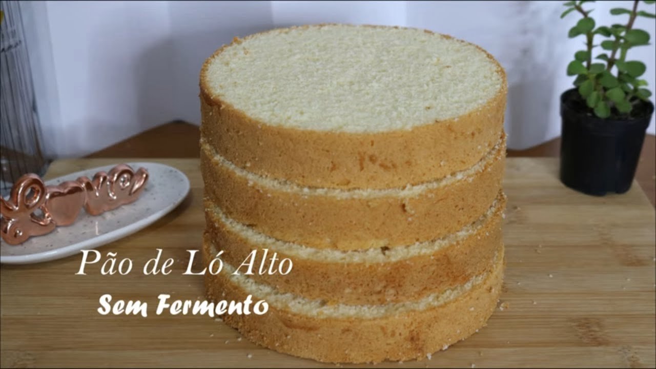 Pão de Ló sem fermento