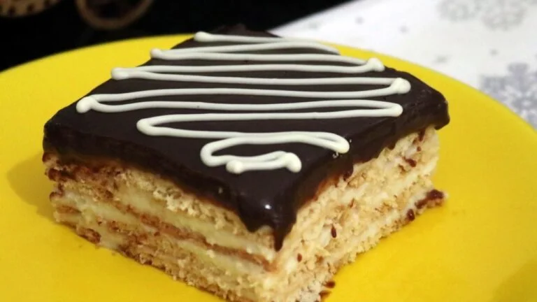 Pavê de Bolacha Maisena