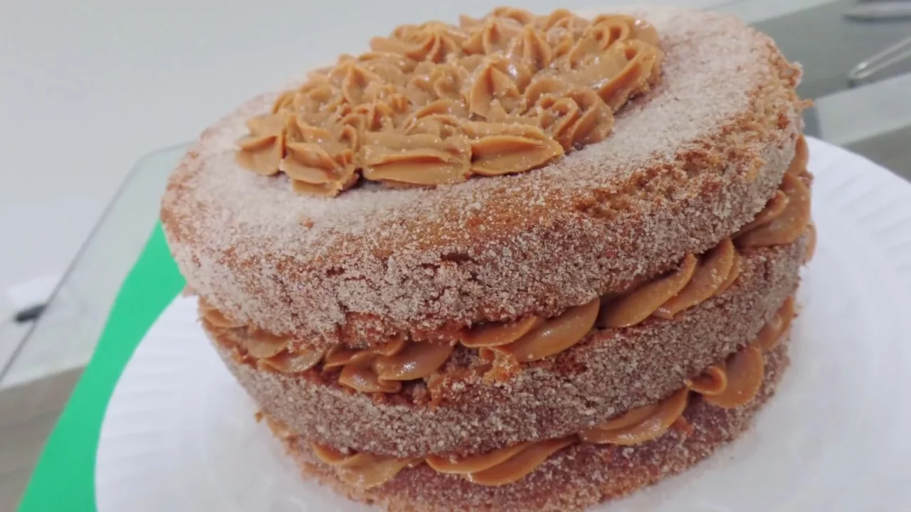 Receita Deliciosa de Bolo de Churros