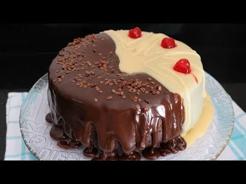 Receita do Bolo Vulcão de Chocolate e Leite Ninho