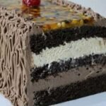 Bolo de Mousse de Chocolate com Maracujá
